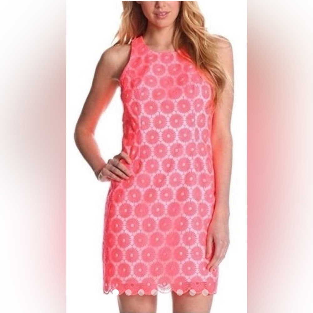Lilly Pulitzer Pink Floral Dress